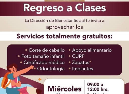 ¡Jornada de Regreso a Clases! En #TepejiDelRío