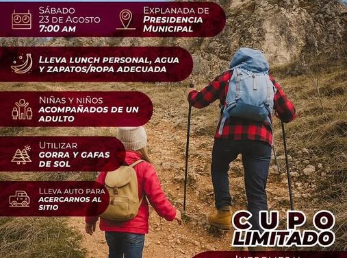 Invitan a la ruta de senderismo «La Ruta del Estudiante» en Atotonilco de Tula
