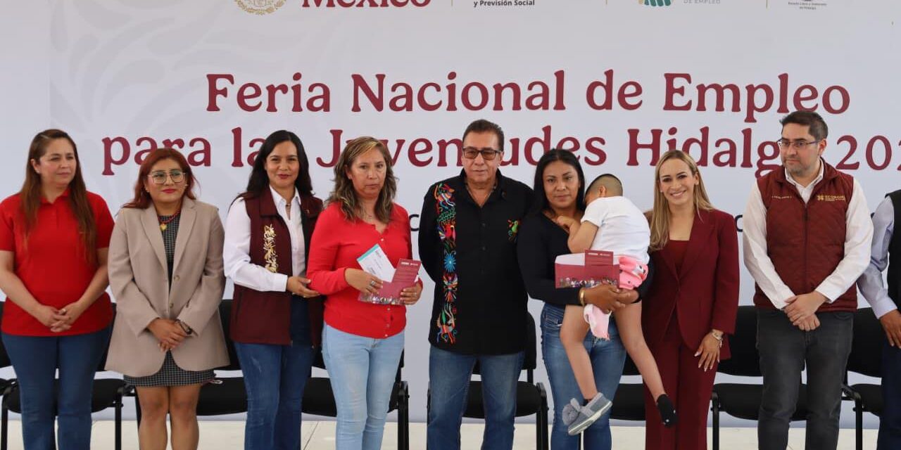 Más de mil 300 vacantes en La Feria Nacional de Empleo para las Juventudes en Tepeji del Río