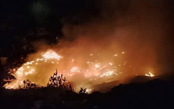Atienden reporte de incendio en Tula de Allende