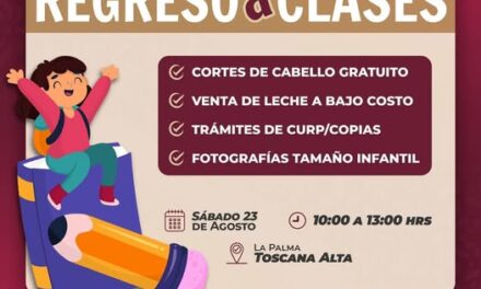 Realizarán Jornada regreso a clases en Quma