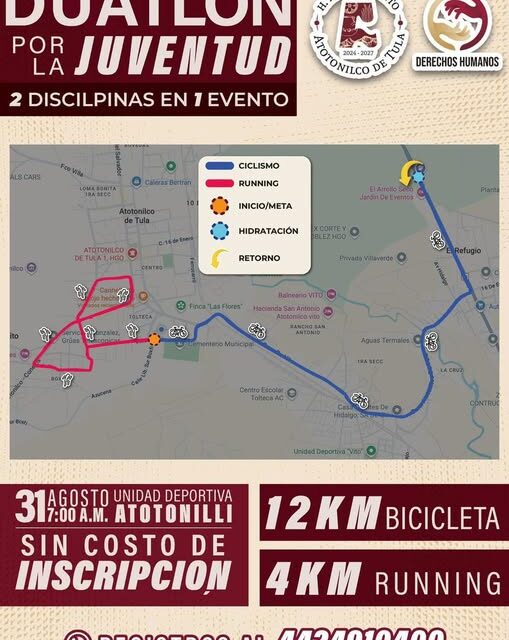 𝐃𝐮𝐚𝐭𝐥𝐨́𝐧 𝐩𝐨𝐫 𝐥𝐚 𝐉𝐮𝐯𝐞𝐧𝐭𝐮𝐝 En #AtotonilcoDeTula