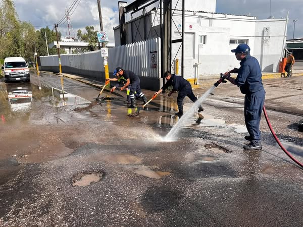 La Unidad de Protección Civil y Bomberos mantiene monitoreo en el Río de la Central de Autobuses así como en San José Piedra y San Ignacio.