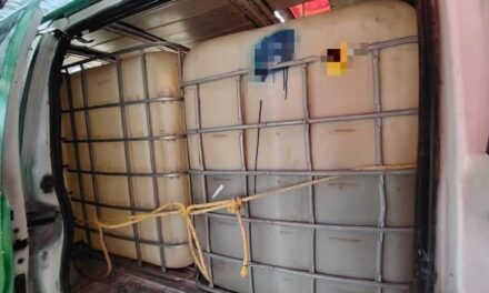 Aseguran más de 3 mil litros de hidrocarburo en Ajacuba