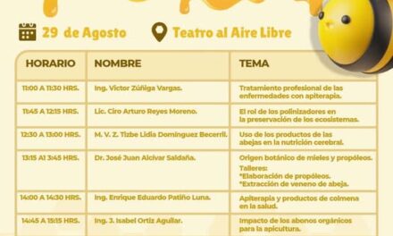 El gobierno de Tula de Allende invita al ciclo de conferencias y talleres que se llevarán a cabo en el marco del “Primer foro de apicultura”