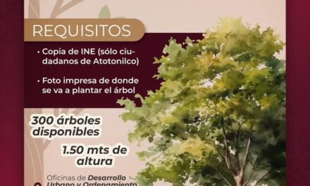 𝐃𝐨𝐧𝐚𝐜𝐢𝐨́𝐧 𝐝𝐞 𝐀́𝐫𝐛𝐨𝐥𝐞𝐬 𝐅𝐫𝐞𝐬𝐧𝐨 en Atotonilco de Tula