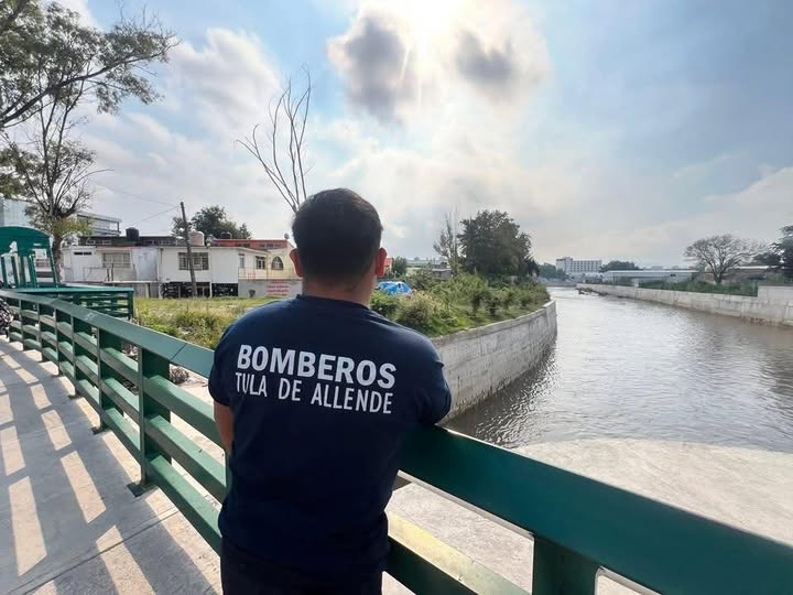 Potección Civil de Tula informa los niveles del río