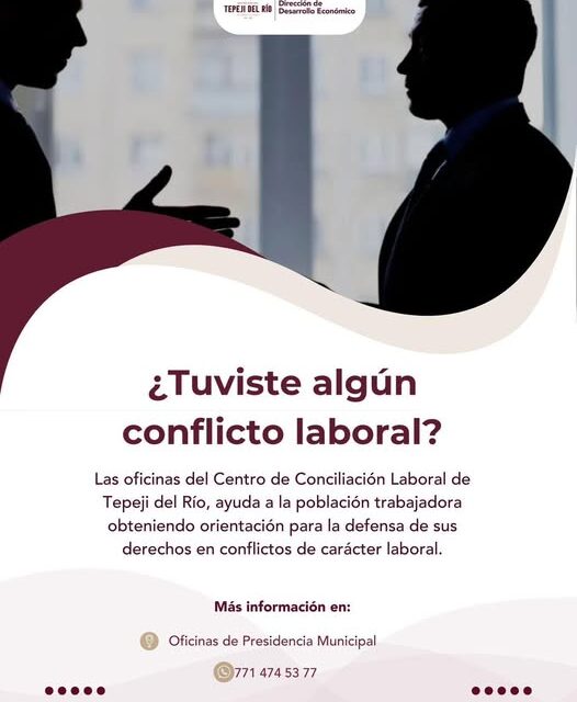 ¿Problemas o conflictos laborales?