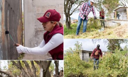 Tania Valdez encabeza Jornada Comunitaria en Santa Ana Azcapotzaltongo