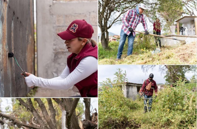 Tania Valdez encabeza Jornada Comunitaria en Santa Ana Azcapotzaltongo