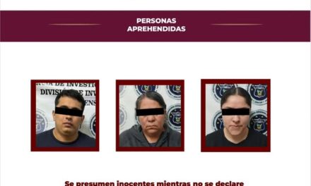 GJEH detiene a integrantes de célula delictiva originaria de la Ciudad de México