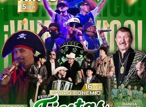 Cartel de la Feria de las Fiestas Patrias 2025 Tula de Allende