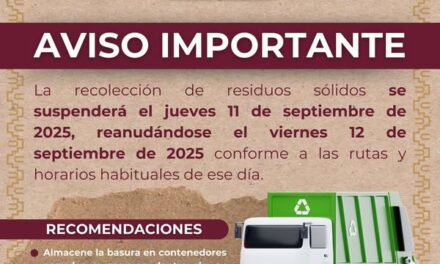 Aviso gobierno de Tula de Allende