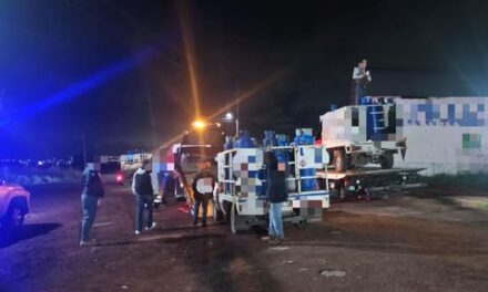 EN CATEO FGR ASEGURA MÁS DE TRES MIL LITROS DE GAS L.P. EN HIDALGO