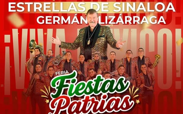 Estrellas De Sinaloa de Germán Lizárraga te trae el mejor ritmo con un estilo inconfundible que hará vibrar el escenario en Tula de Allende