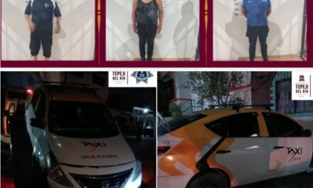 Cinco detenidos en Tepeji, llevaban consigo cable sistraído en Lomas de Tinajas