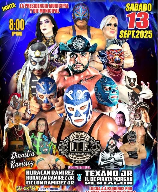 Gran Evento Gratuito de Lucha Libre en Atotonilco de Tula