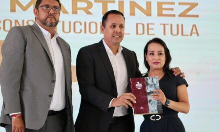 Cristhian Martínez rinde su Primer Informe de Gobierno; anuncia centro de monitoreo para reforzar la seguridad pública.