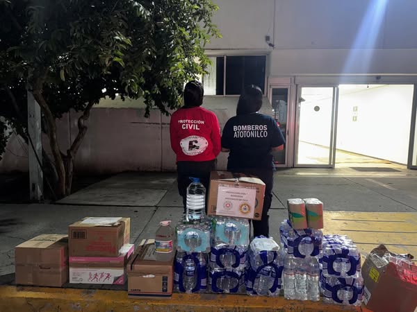 Trabajadores de Atotonilco de Tula se solidarizan con víctmas de explosión en Iztapalapa