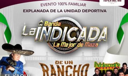 El Gobierno Municipal de Tepeji invita a todas las familias a vivir con orgullo y alegría el Grito de Independencia
