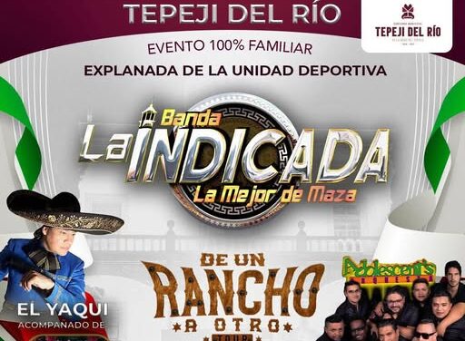 El Gobierno Municipal de Tepeji invita a todas las familias a vivir con orgullo y alegría el Grito de Independencia