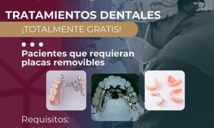 En SIPINNA Tepeji ofrecemos tratamientos dentales totalmente gratis para pacientes que requieran placas removibles.