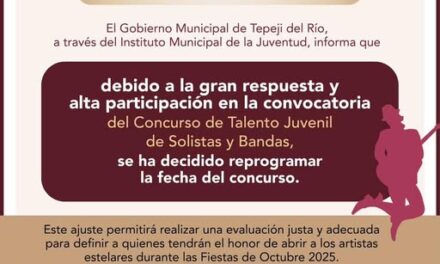 Comunicado Gobierno Municipal de Tepeji del Río