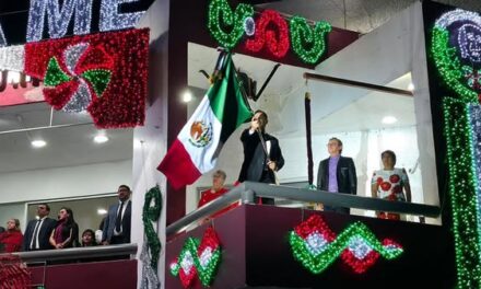 Cristhian Martínez encabeza Grito de Independencia