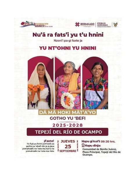 Invitan al Pueblo y Comunidad Indígena de Benito Juárez a participar en la Consulta Indígena