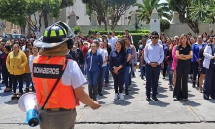 Tepeji del Río participa en el Segundo Simulacro 2025