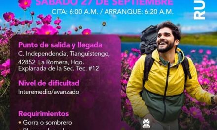 La Dirección de Deportes Tepeji del Río te invita a una mañana de naturaleza y esfuerzo.