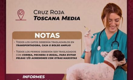 Mañana habrá 𝐜𝐚𝐦𝐩𝐚𝐧̃𝐚 𝐝𝐞 𝐯𝐚𝐜𝐮𝐧𝐚𝐜𝐢𝐨́𝐧 𝐚𝐧𝐭𝐢𝐫𝐫𝐚́𝐛𝐢𝐜𝐚 en Toscana Media