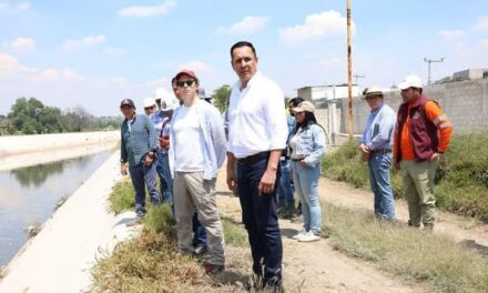 Supervisan avances en los proyectos de saneamiento del Río Tula