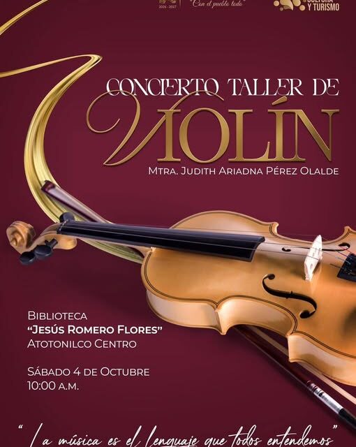 Atotonilco de Tula sigue impulsando la cultura y el arte como espacios de encuentro y aprendizaje para la comunida