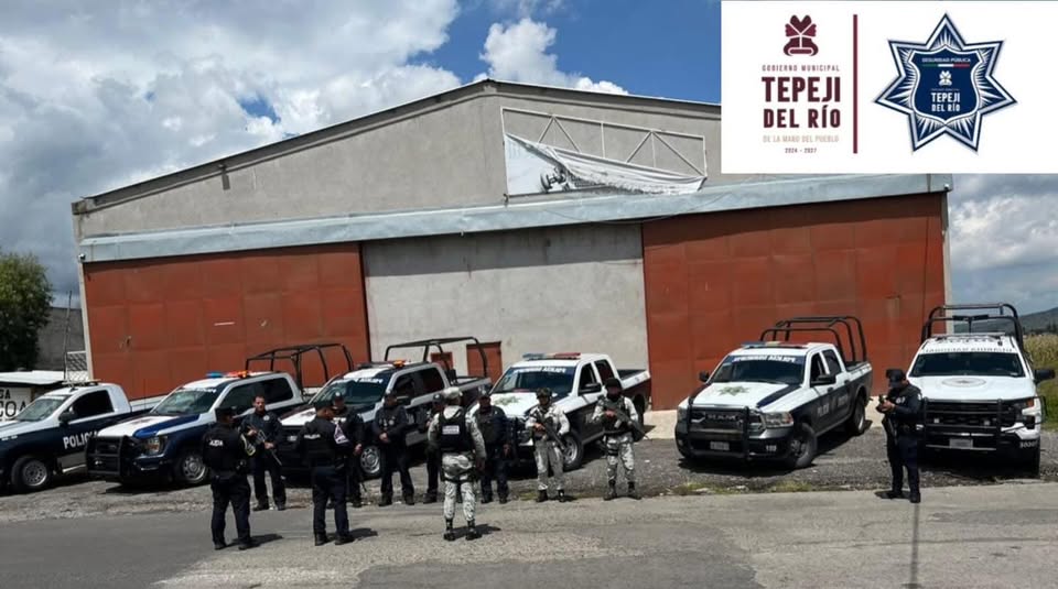 Tepeji del Río realiza operativo interinstitucional de seguridad