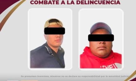Tres detenidos tras robo de vehículo en Tula de Allende