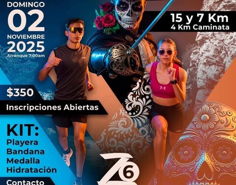 Invitan a participar en la 6ta edición de La Marca del Zorro en Atotonilco de Tula