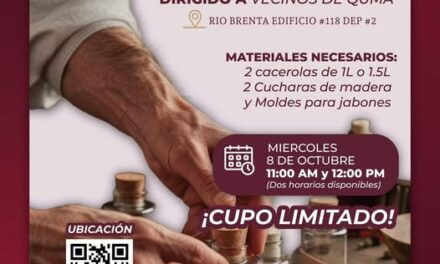 En gobierno de Atotonilco de Tula te invita a participar en el Taller de Herbolaria Natural en Barra
