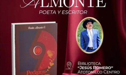 Presentación del poeta y escritor Benito Almonte en Atotonilco de Tula