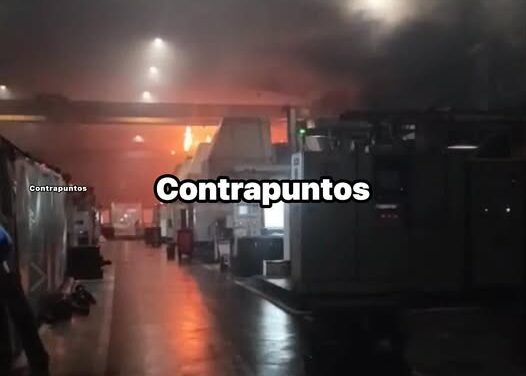 Bomberos de Tepeji atienden incendio en el Parque Industrial