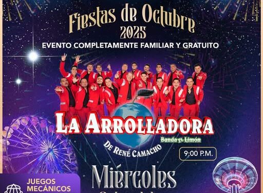 Hoy inician las Fiestas de Octubre 2025 celebrando el 467 Aniversario de la Fundación de Tepeji del Río