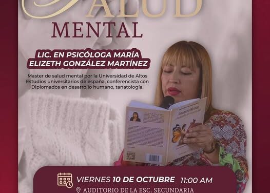 Invitan a participar en la conferencia especial en el marco del Día de la Salud Mental