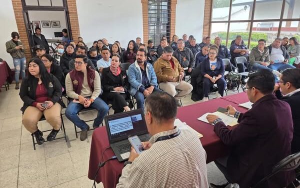 Imparten capacitación a funcionarios del gobierno de Tula de Allende