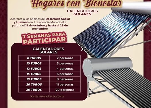 Inicia Programa Hogares con Bienestar en Atotonilco de Tula