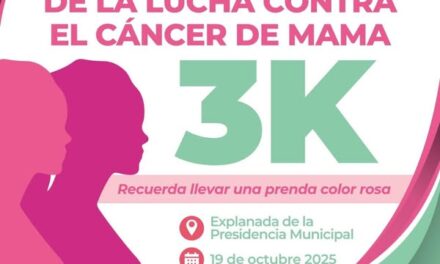 Organizan Caminata en Conmemoración del Día Mundial de la Lucha contra el Cáncer de Mama