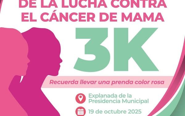 Organizan Caminata en Conmemoración del Día Mundial de la Lucha contra el Cáncer de Mama