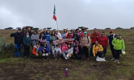 Se llevó a cabo una jornada de senderismo en la 𝗥𝘂𝘁𝗮 𝗱𝗲 𝗹𝗮 𝗠𝗲𝘀𝗮 𝗔𝗵𝘂𝗺𝗮𝗱𝗮 en Atotonilco de Tula