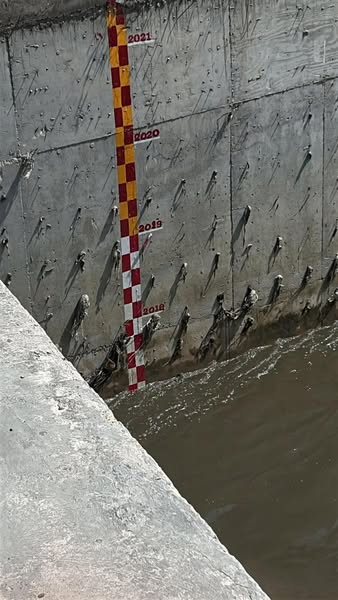 Información de niveles de del Río Tula