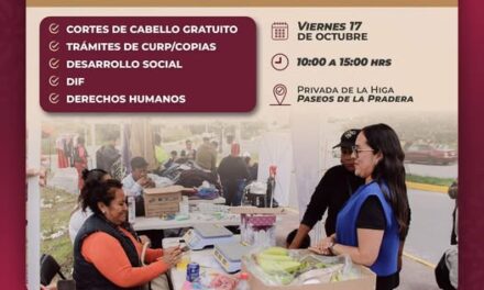 Mañana habrá jornada de servicios gratuitos en Paseos de la Pradera
