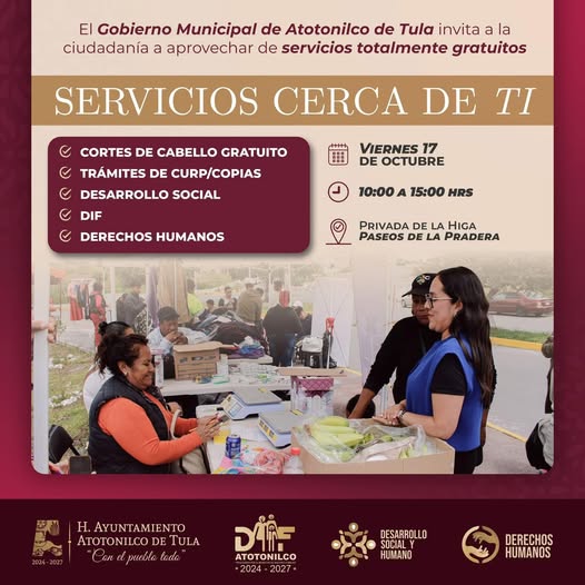 Mañana habrá jornada de servicios gratuitos en Paseos de la Pradera